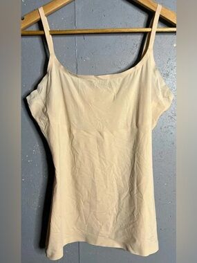 Spanx Thinstincts® Convertible Cami in soft nude.  Size Large